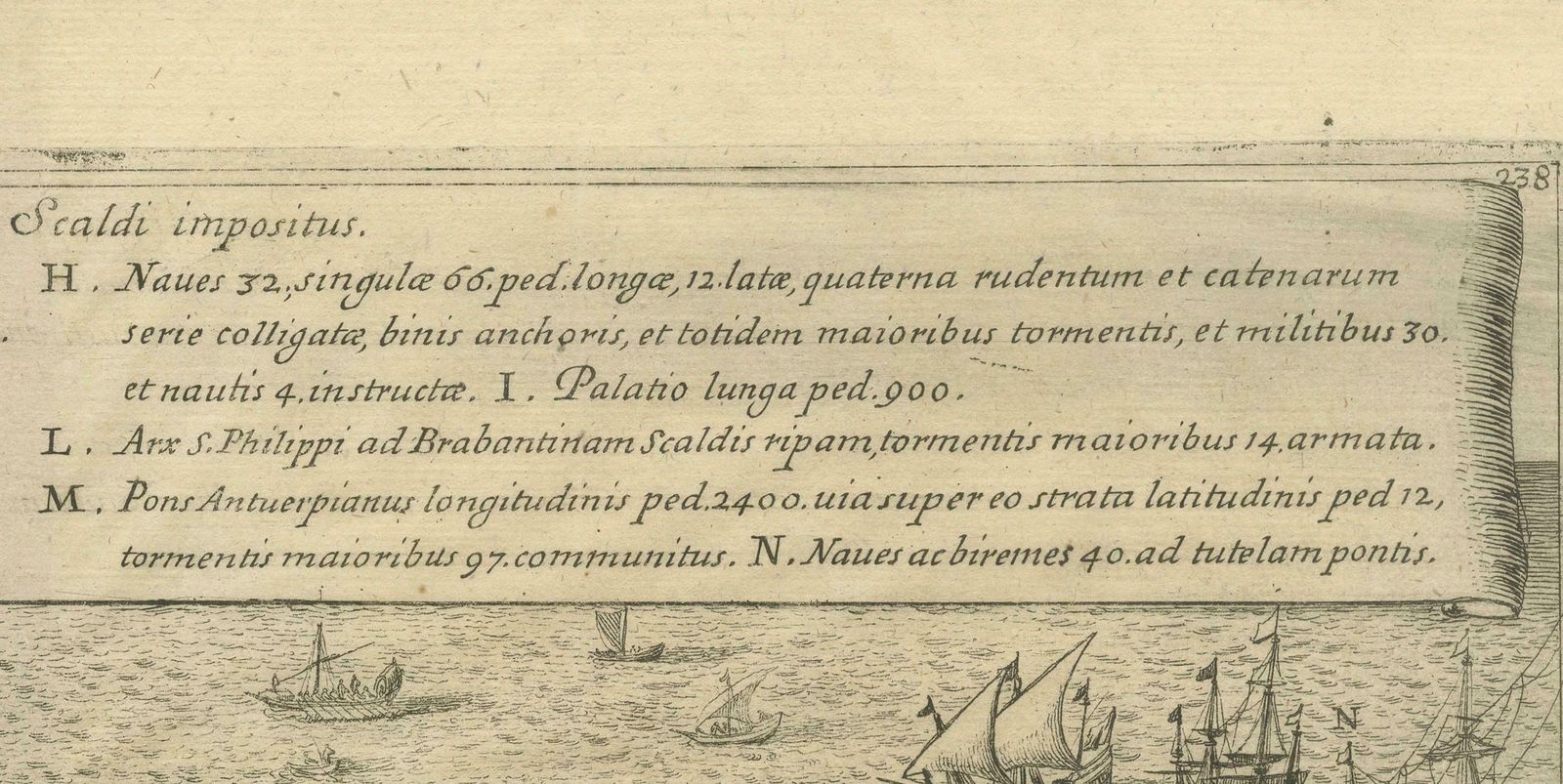 The Duke Of Parma's Pontoon Bridge In The Siege Of Antwerp, 1632 photo for sale