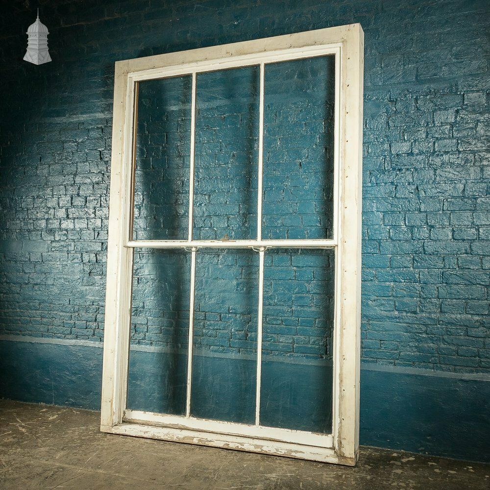 Hardwood Sliding Sash Window, 8ft High, Edwardian