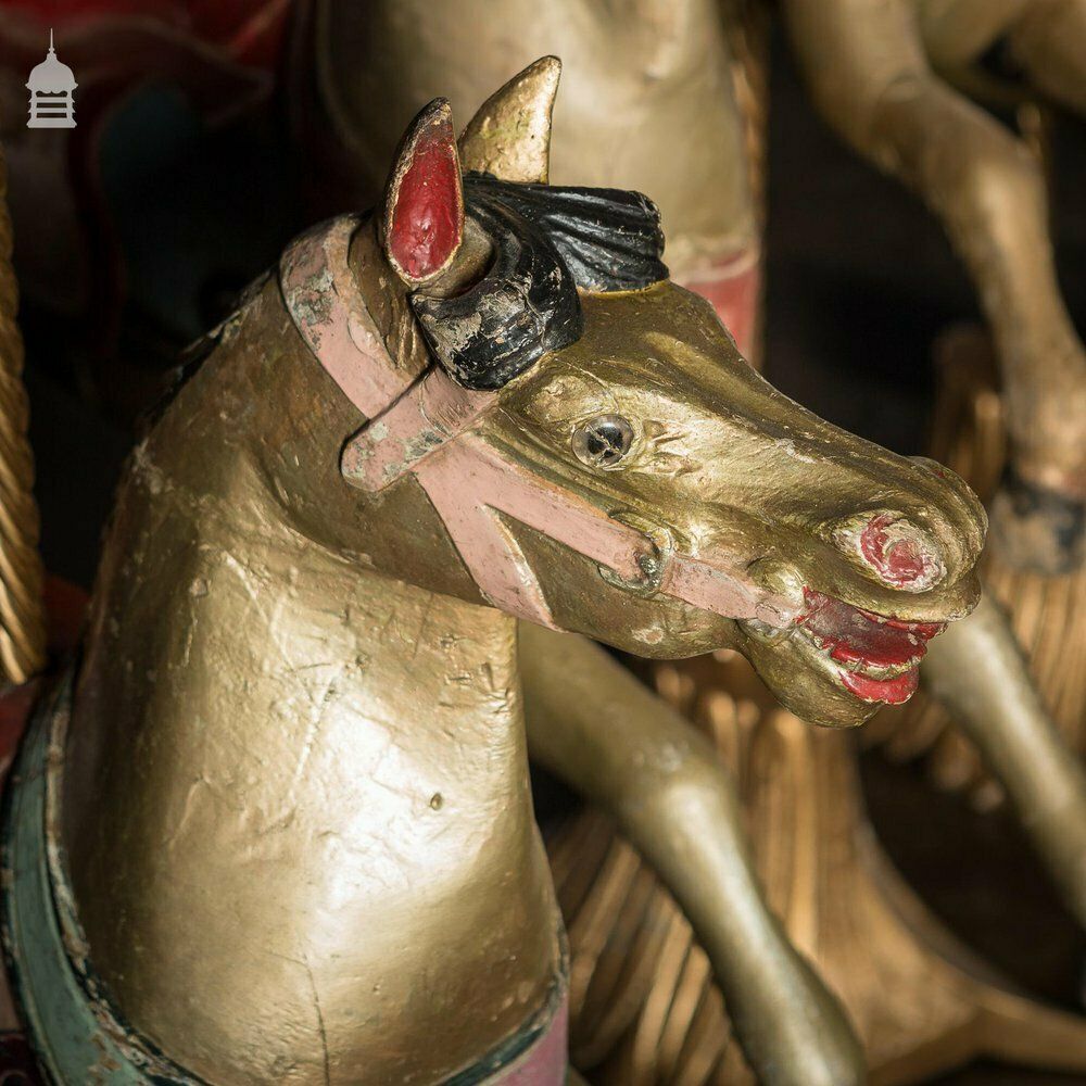 A Rare English 19th C Juvenile Carousel Galloper Horse By Anderson Of Bristol Circa 1890 No. 5 photo furniture