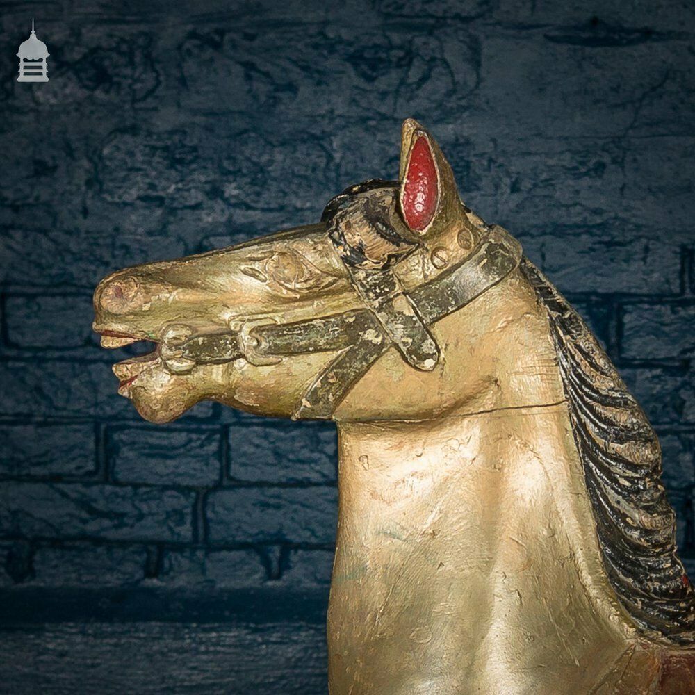 A Rare English 19th C Juvenile Carousel Galloper Horse By Anderson Of Bristol Circa 1890 No. 2 photo Home Decor