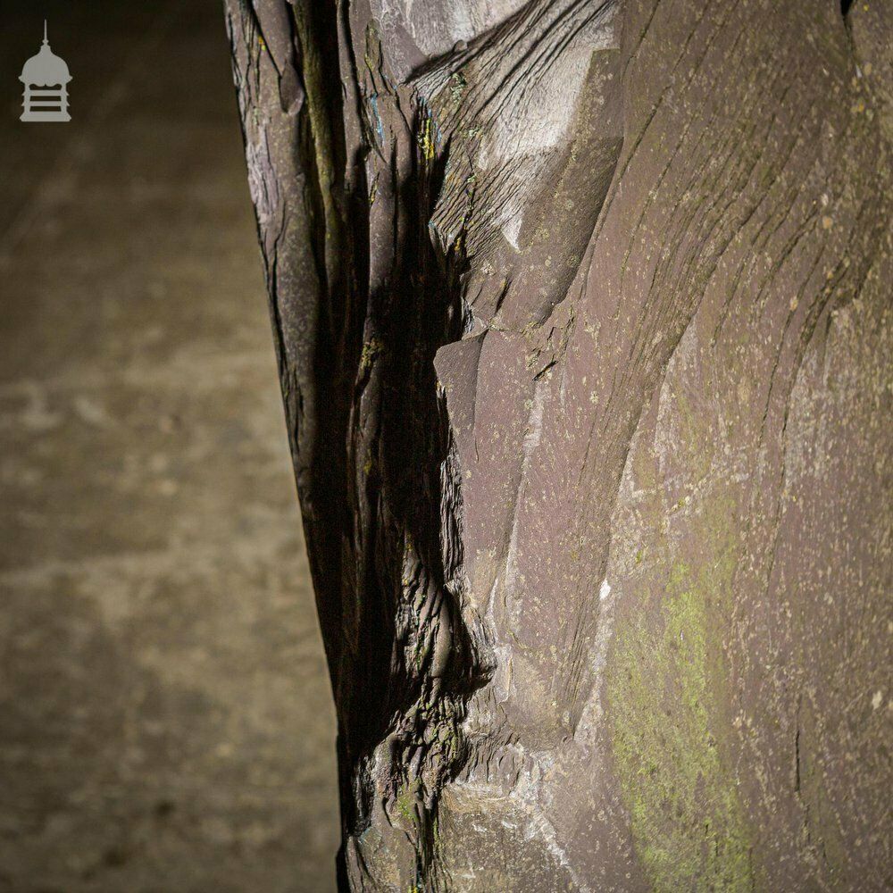 Riven Slate Monolith, Large Standing Stone photo furniture