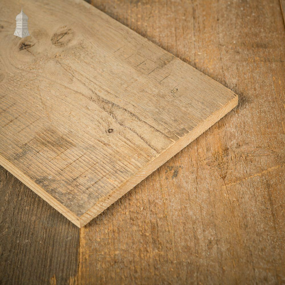 Batch Of 45 Square Metres Of Oxidised Wall Cladding With Planned Backs Cut From Reclaimed Timbers photo buy