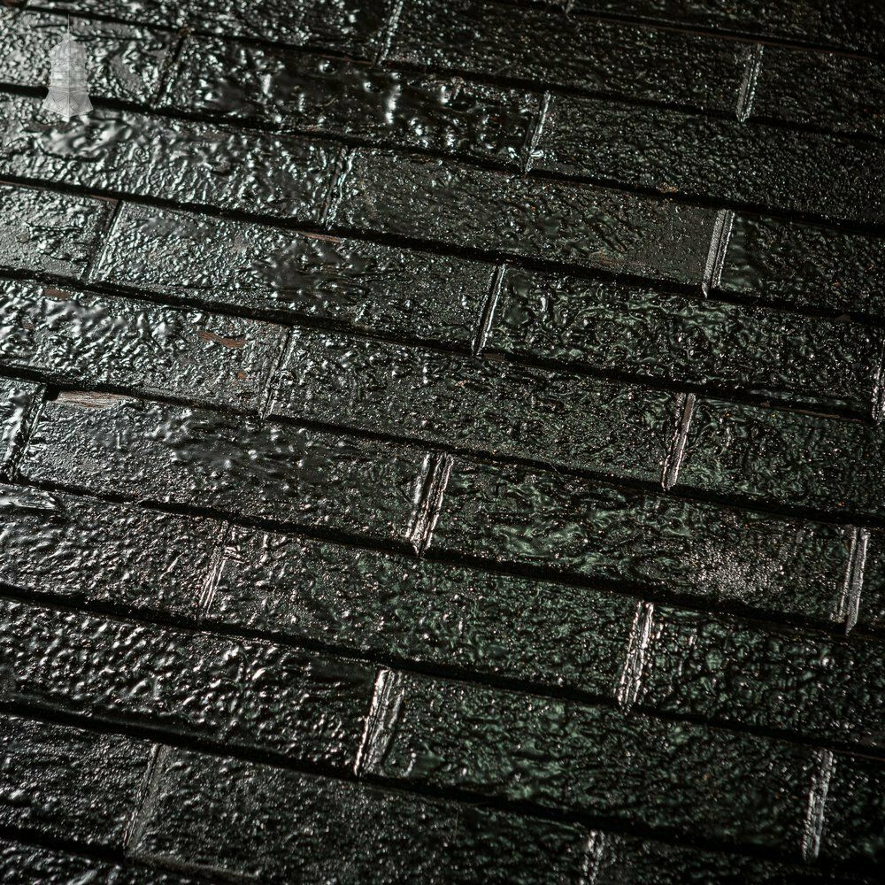 Bitumen Parquet Floor Wall Cladding Panels / Panelling Made From Reclaimed Parquet Flooring Blocks photo furniture