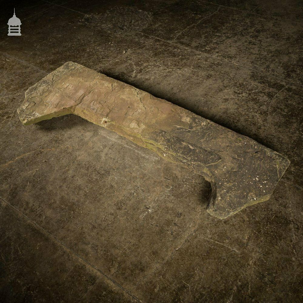 photo furniture 18th C Yorkstone Hearth, 18th Century And Earlier