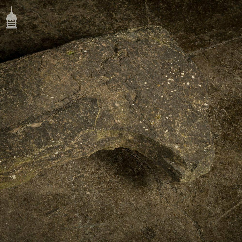 540.0 18th C Yorkstone Hearth, 18th Century And Earlier photo