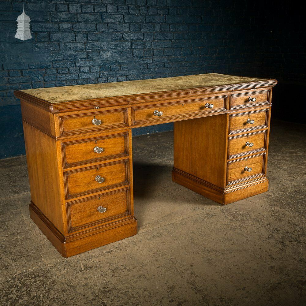 photo vinterior Prestigious Mahogany Queen Mary Maritime Dressing Desk From The Hms Medina By Warring & Gillows Circa 1910