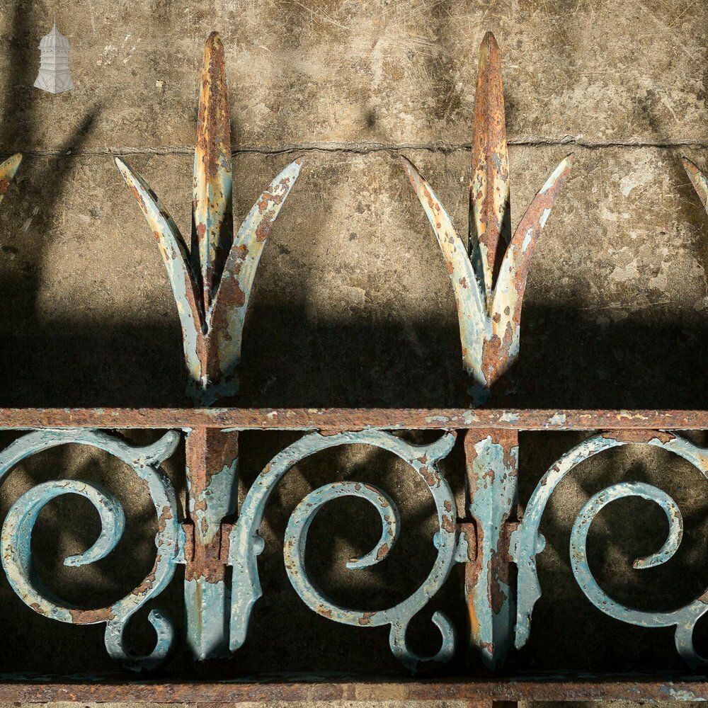 Early 19th C Norwich 'Boulton & Paul' Cast Iron Railings   45ft Run photo buy