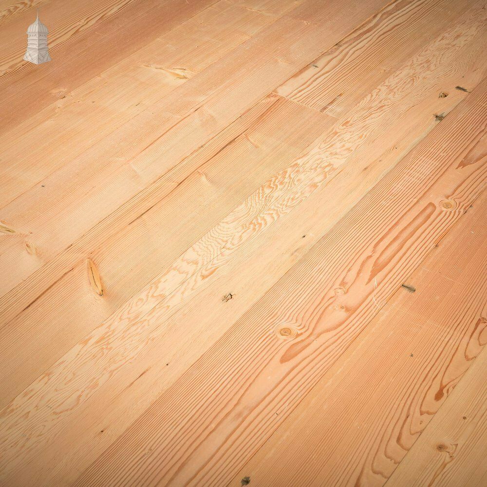 Home Decor Batch Of 7.5 Square Metres Of 8 Inch Wide Resawn Columbian Pine Floorboards photo