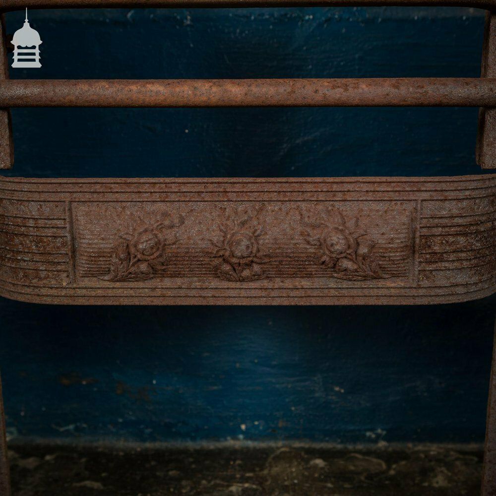 photo vinterior 19th C Carron Company Cast Iron Fireplace Insert