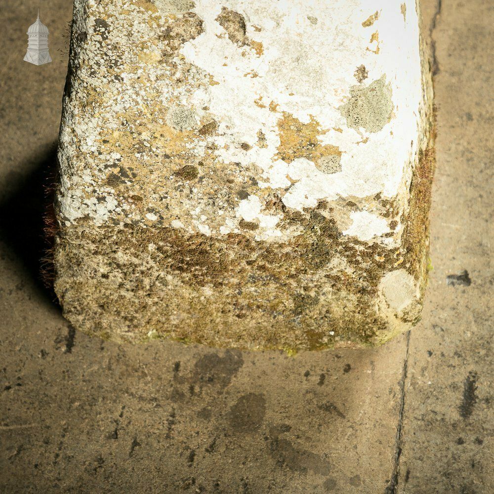 16th C Sandstone Staddle Stone Square Base With Circular Top photo 960.0