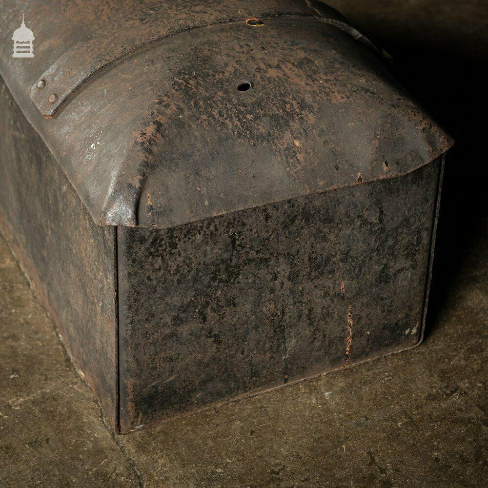 photo buy 18th C Forged Dome Top Strongbox