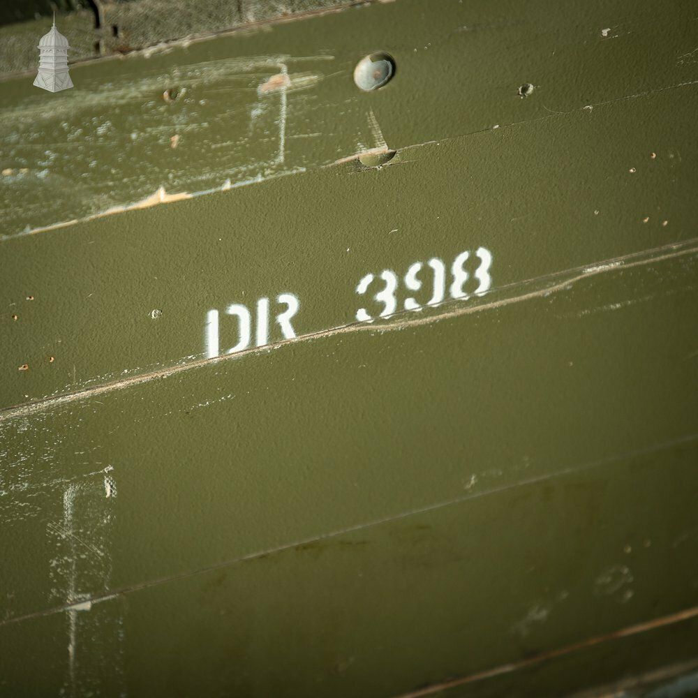 Large Green Painted Aircraft Parts Shipping Crate Reclaimed From A Norfolk Raf Base photo buy