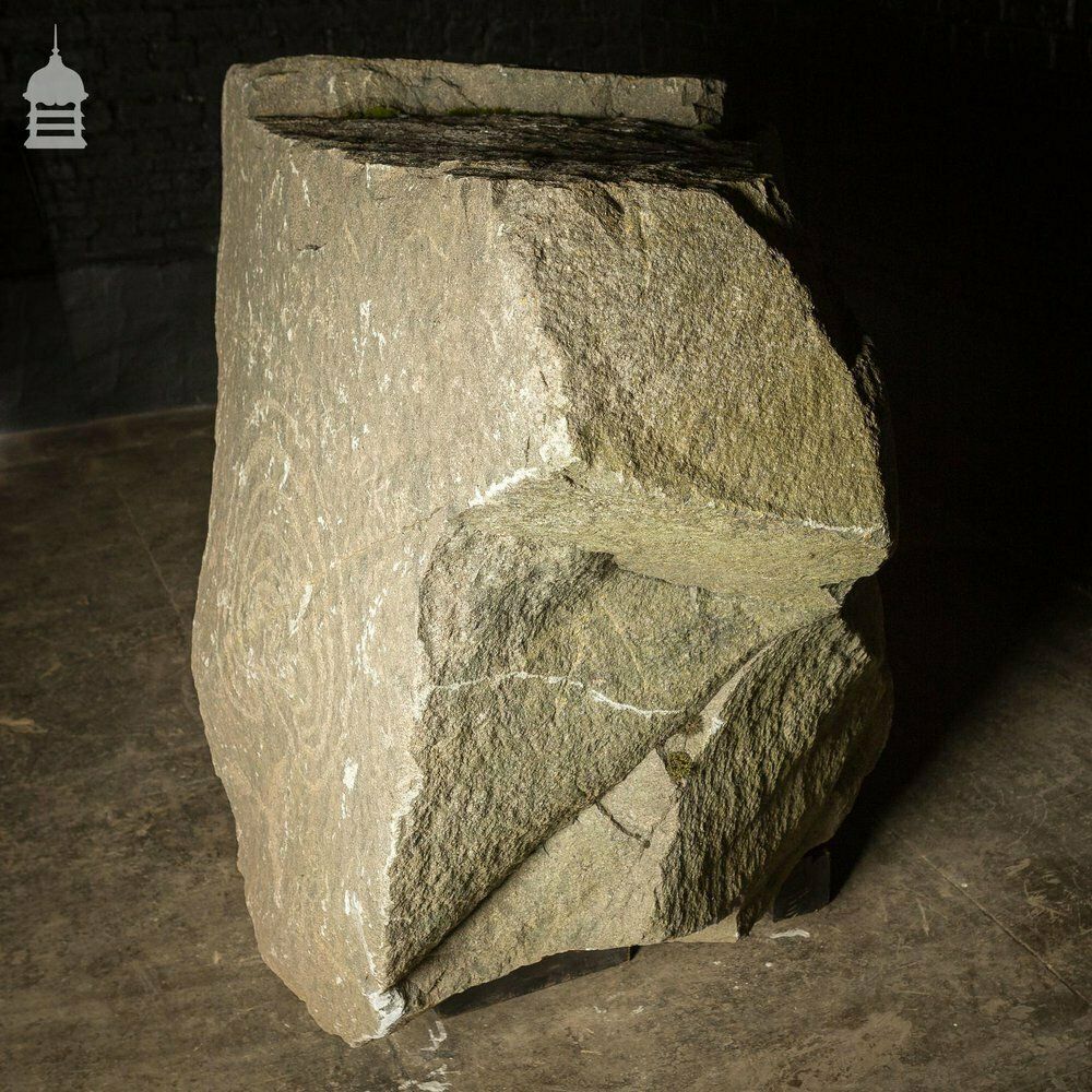 photo buy Large 2 Ton Granite Neolithic Carving Standing Stone Boulder