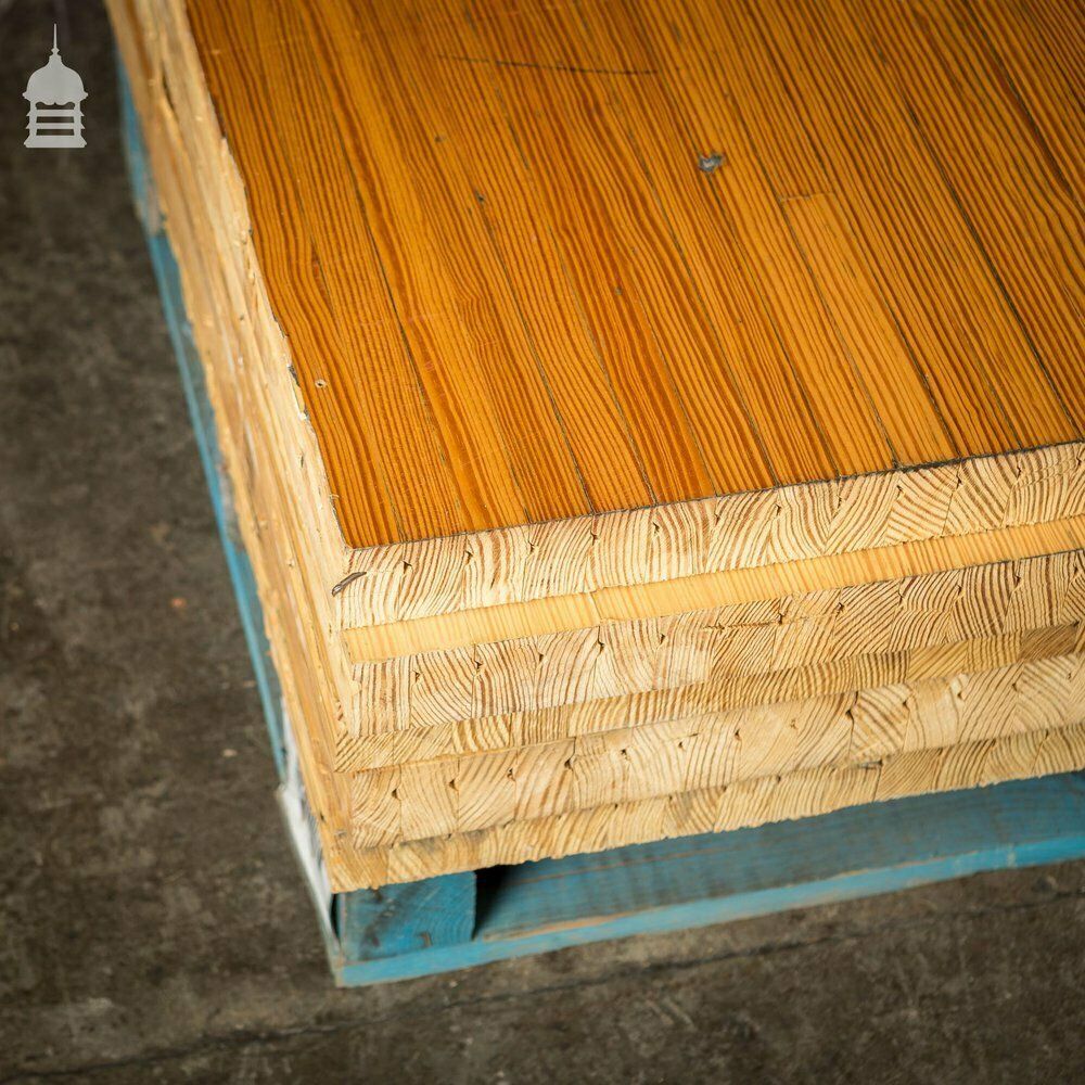 Reclaimed Pitch Pine Bowling Alley Section photo vinterior
