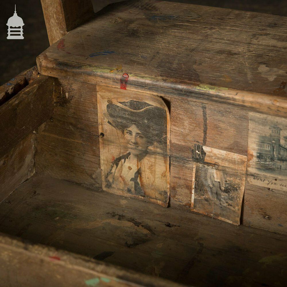 photo vintage Workshop Steps Made From Reclaimed Materials