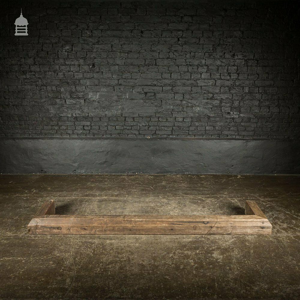 17th C Oak Farmhouse Fireplace Fender photo furniture