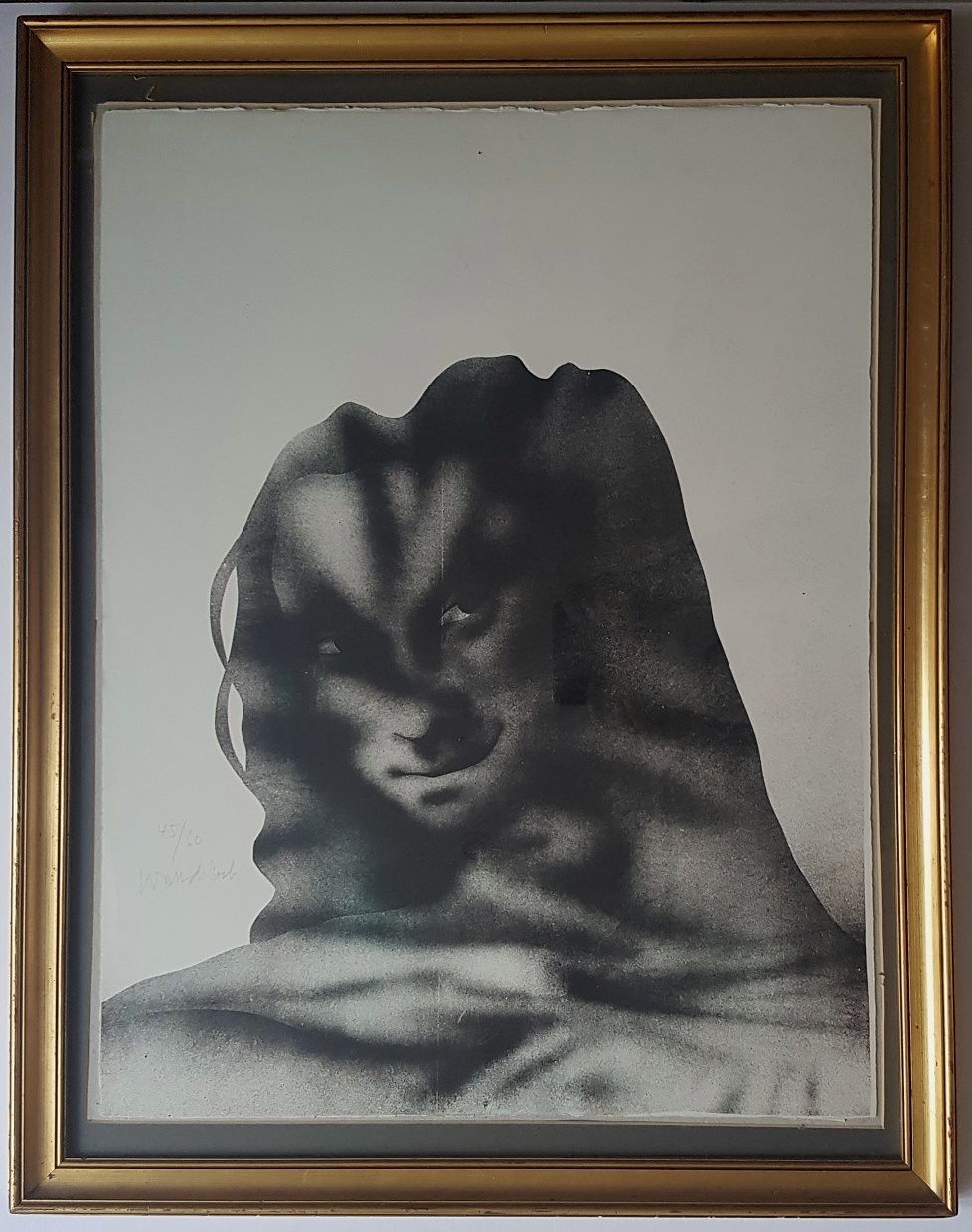 Paul Wunderlich   Mona Lisa (Framed Signed Lithograph)