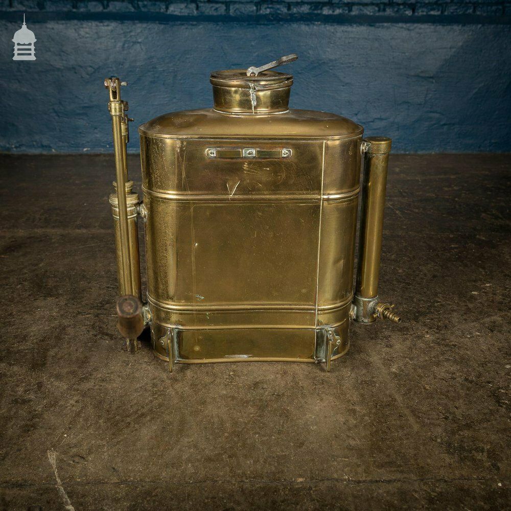 Brass Backpack Sprayer, H.T Milward And Sons, Victorian photo vinterior