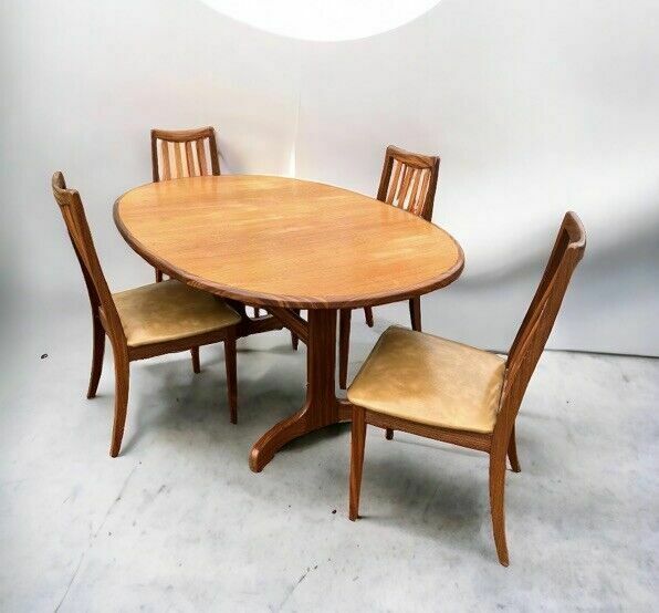 Mid Century G Plan Extending Dining Table & Chairs photo Furniture