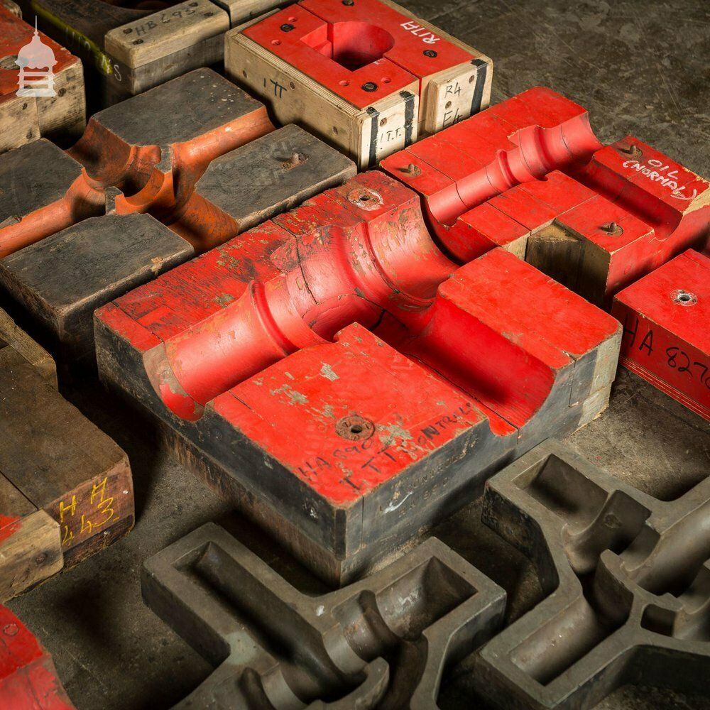 photo furniture Collection Of 18 Red And Black Industrial Factory Moulds