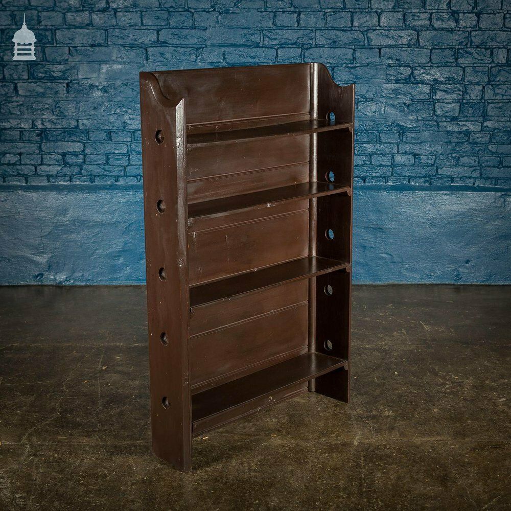 Arts And Crafts Brown Painted Bookshelf photo for sale