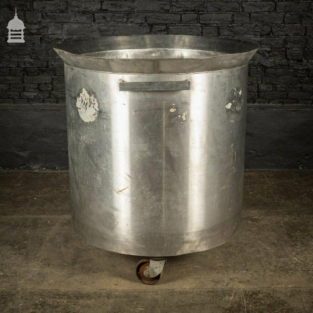 Huge Stainless Steel Industrial Wheeled Pot photo for sale