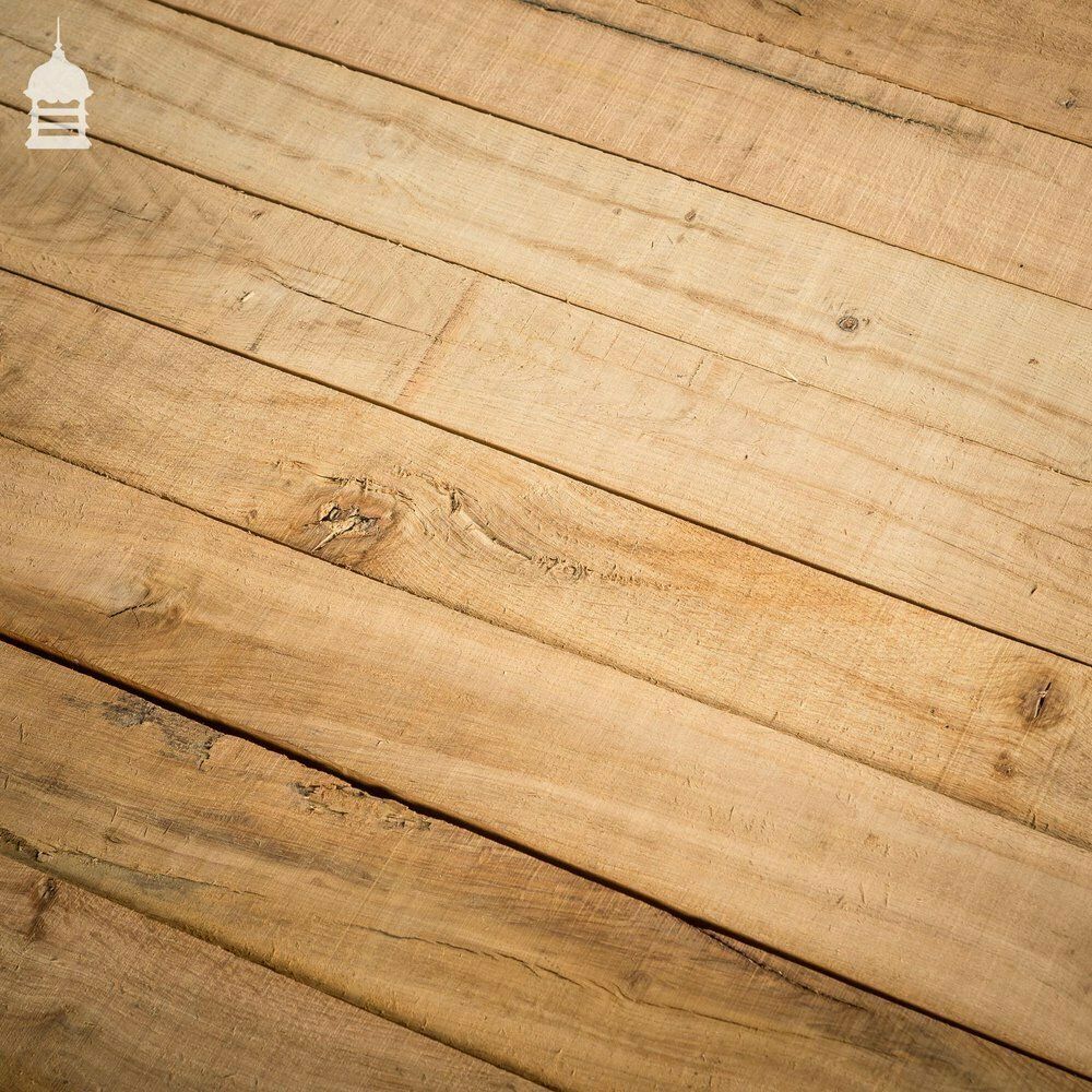 Batch Of 3 Square Metres Of Seasoned Sawn Finish Short Narrow Oak photo Home Decor