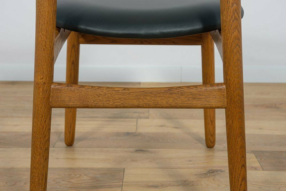 Mid Century Oak Dining Chairs By Poul Volther For Fdb Mobler, Denmark, 1960s, Set Of 6 photo furniture