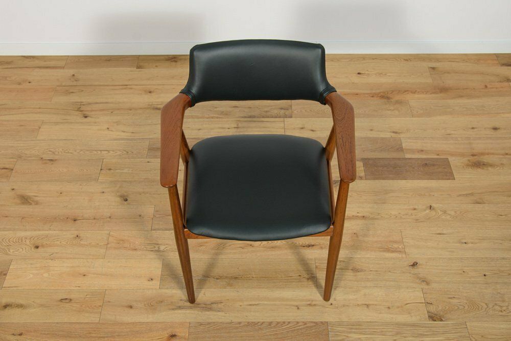 3746.0 Mid Century Teak Dining Chairs Model Gm11 By Svend åge Eriksen For Glostrup, 1950s, Set Of 6 photo