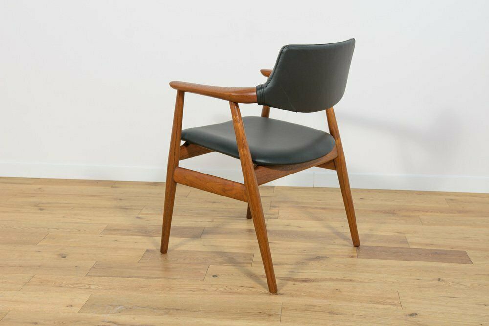 photo vintage Mid Century Teak Dining Chairs Model Gm11 By Svend åge Eriksen For Glostrup, 1950s, Set Of 6