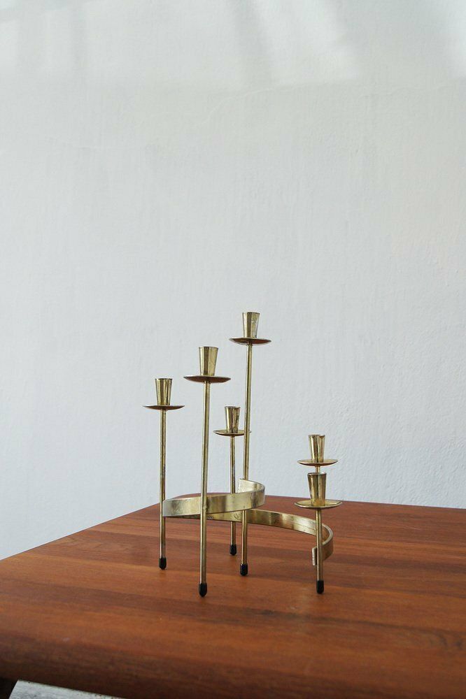 Candleholder By Gunnar Ander For Ystad Metall 1950s photo furniture