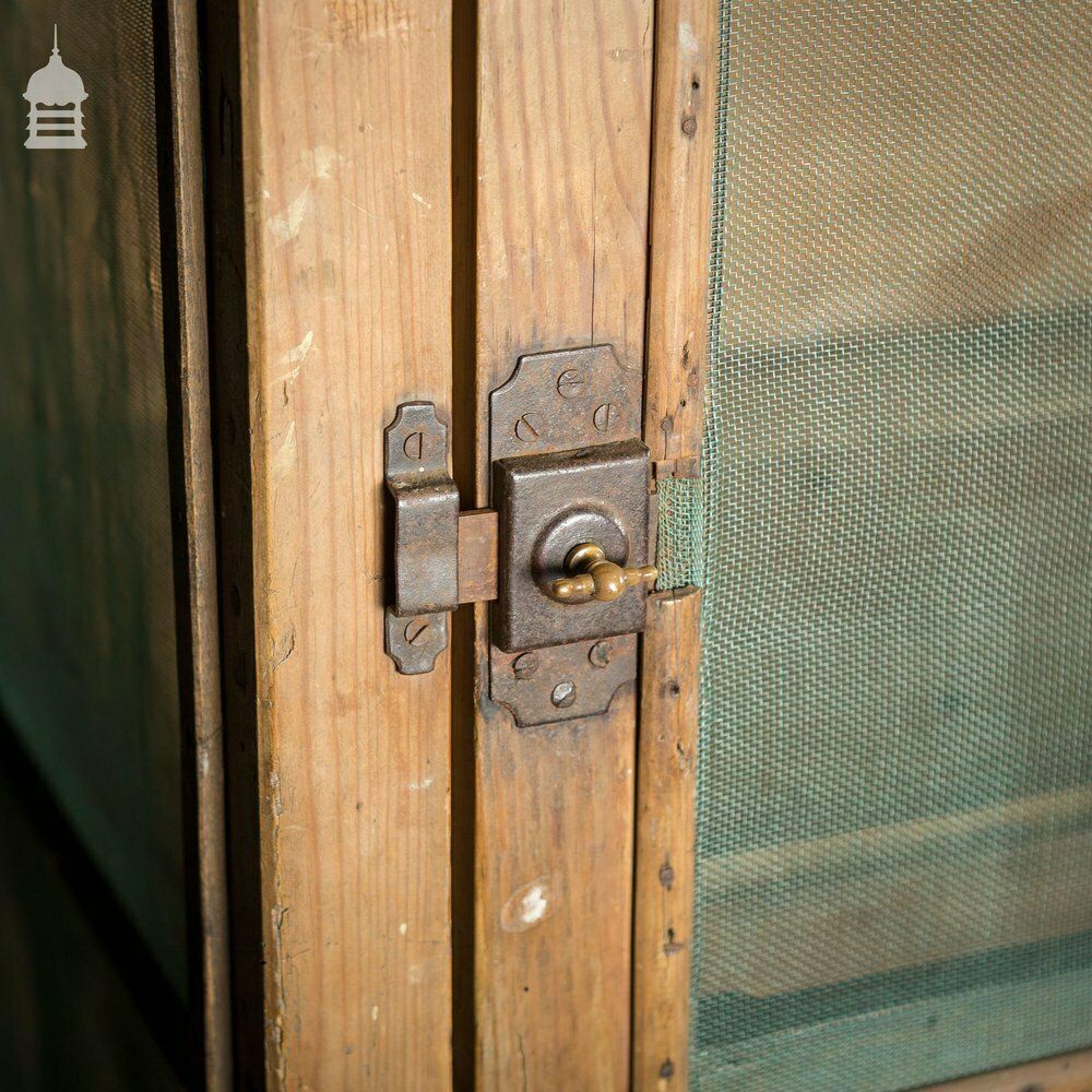 Large Georgian Pine Meat Safe Cupboard photo furniture