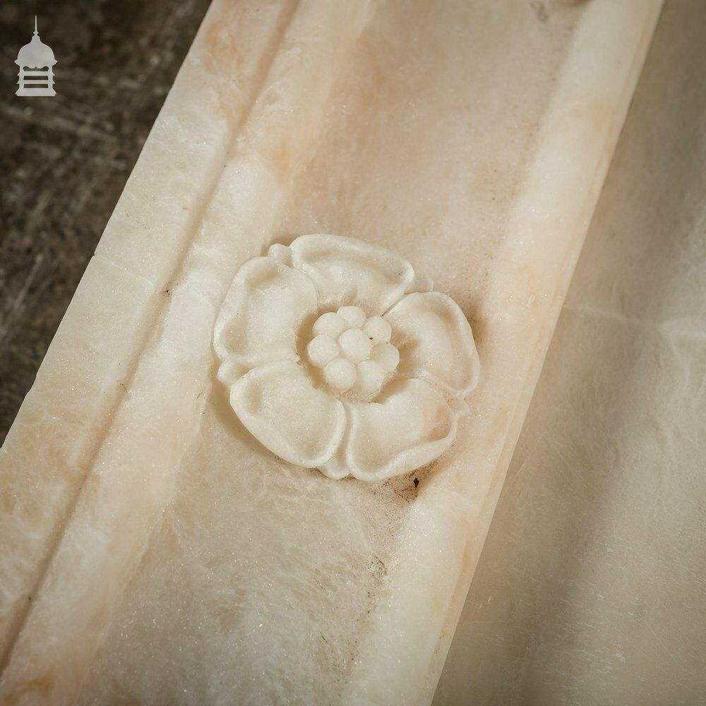 19th C Alabaster Church Niche, 1800s photo Art