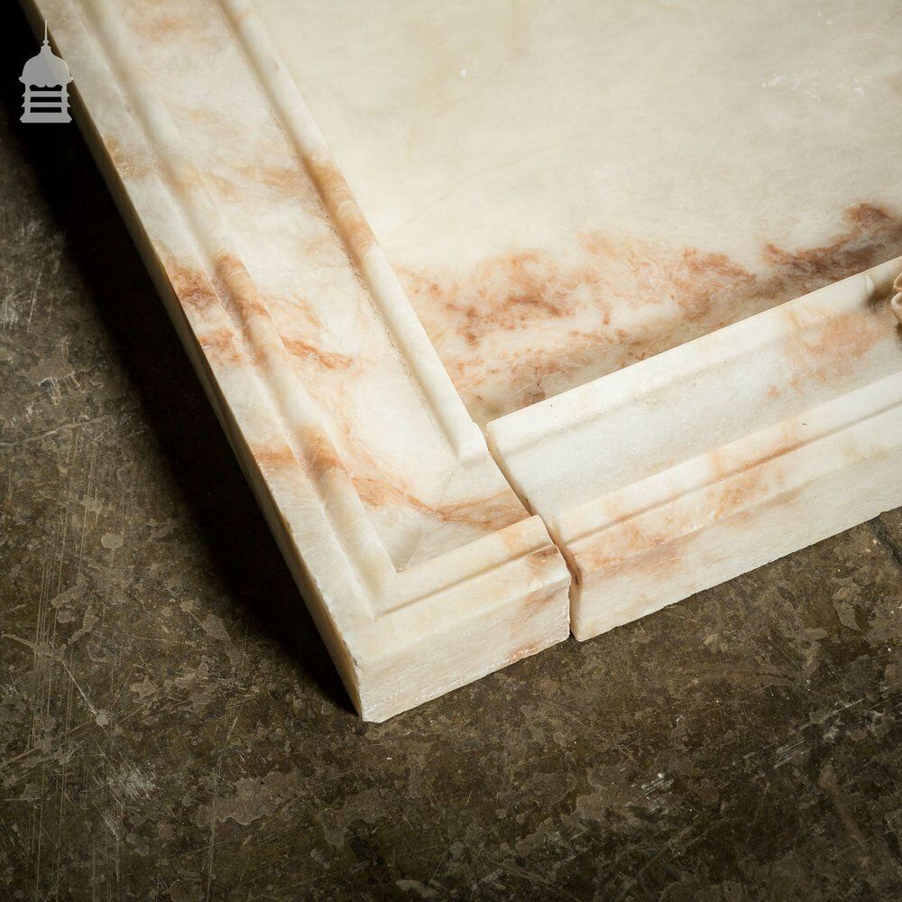 photo vinterior 19th C Alabaster Church Niche, 1800s