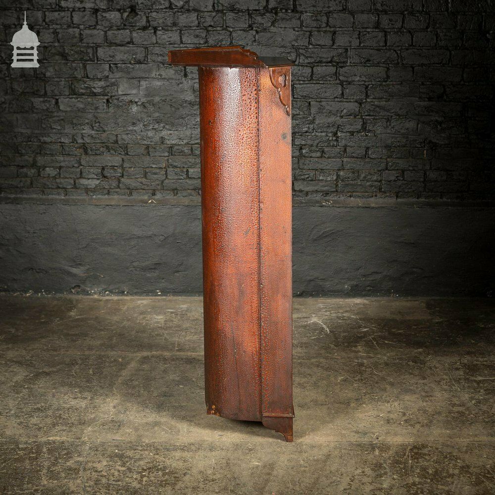 photo for sale 19th C Barrel Back Pugin Style Bookcase From An Oxford College