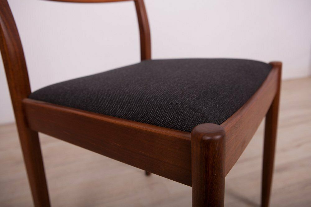 photo furniture Fabric And Teak Dining Chairs By Victor Wilkins For G Plan, 1960s, Set Of 4