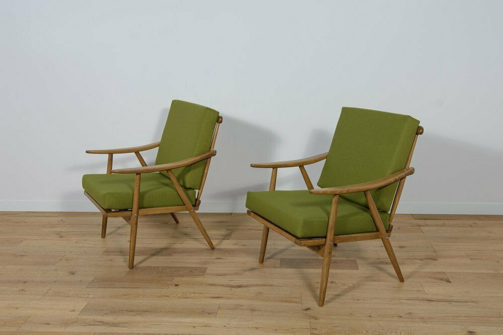 Mid Century Armchairs From Ton, 1960s, Set Of 2 photo for sale
