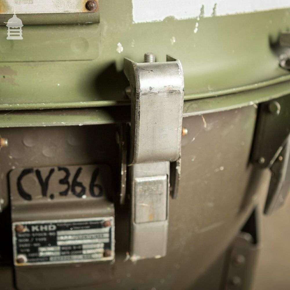 Home Decor Industrial Aluminium Ex Raf Shipping Capsule Military Storage Crate Trough photo