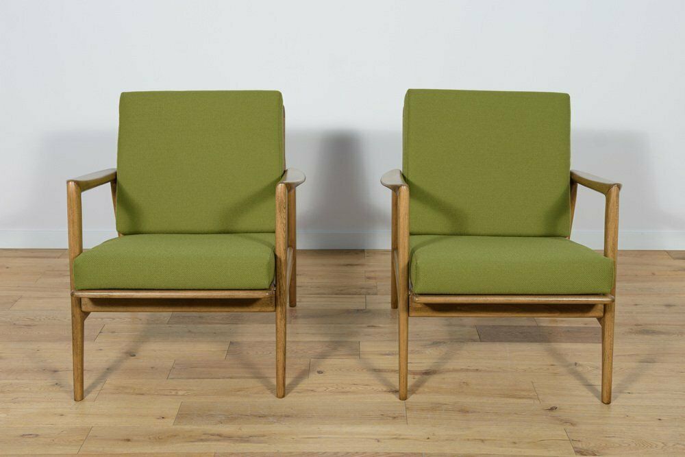 Model 300 139 Armchairs From Swarzędz Factory, 1960s, Set Of 2 photo furniture