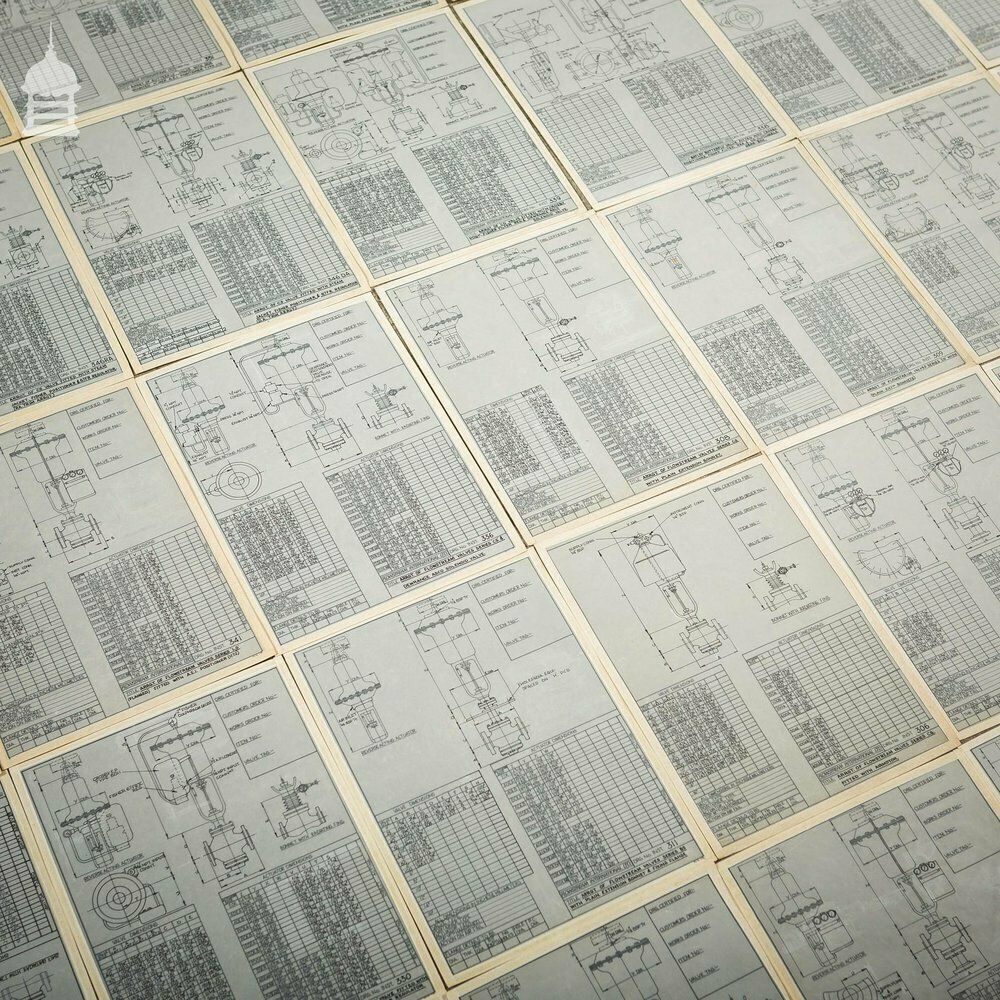140 Pages Of Vintage Industrial Drawings Plans Schematics