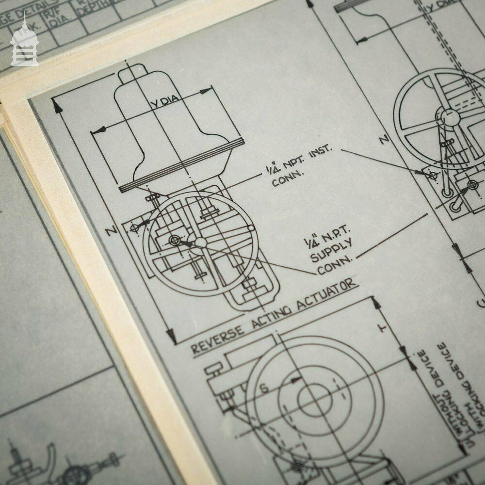 140 Pages Of Vintage Industrial Drawings Plans Schematics photo vinterior