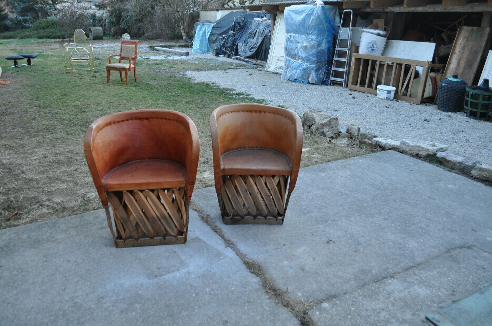 Mexican Dining Chair By Wim Rietveld, Set Of 2 photo vinterior