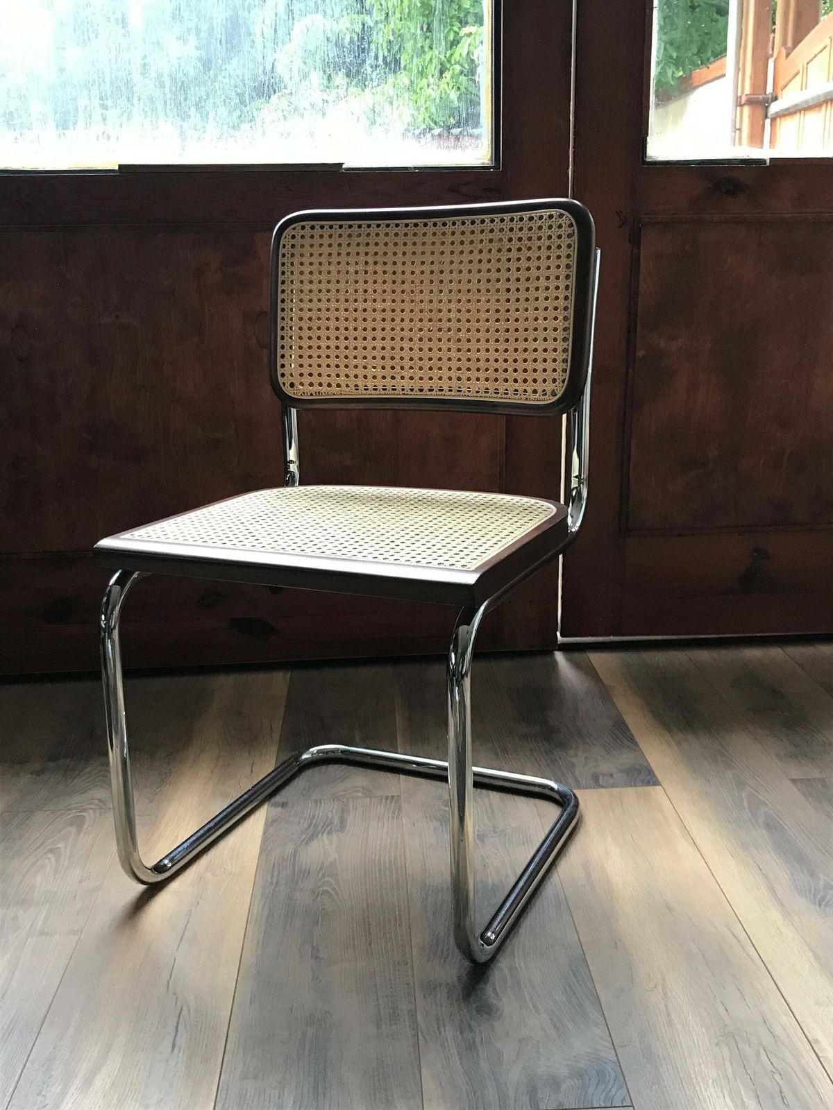 Mid Century Modern Italian Marcel Breuer B32 Cesca Chair, 70s photo for sale