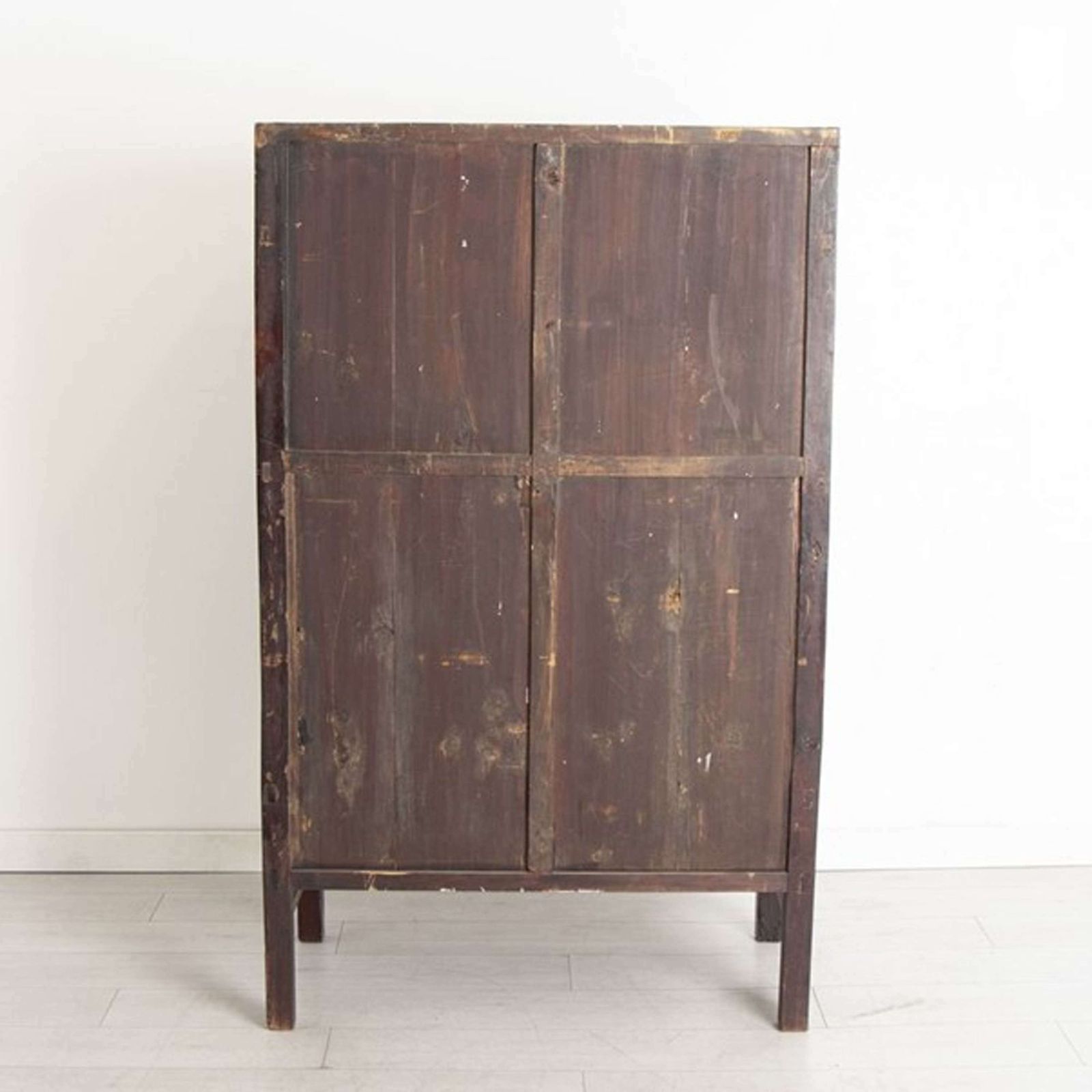 Chinese Lacquered Period Original Storage Cabinet C.1880s photo 1450.0