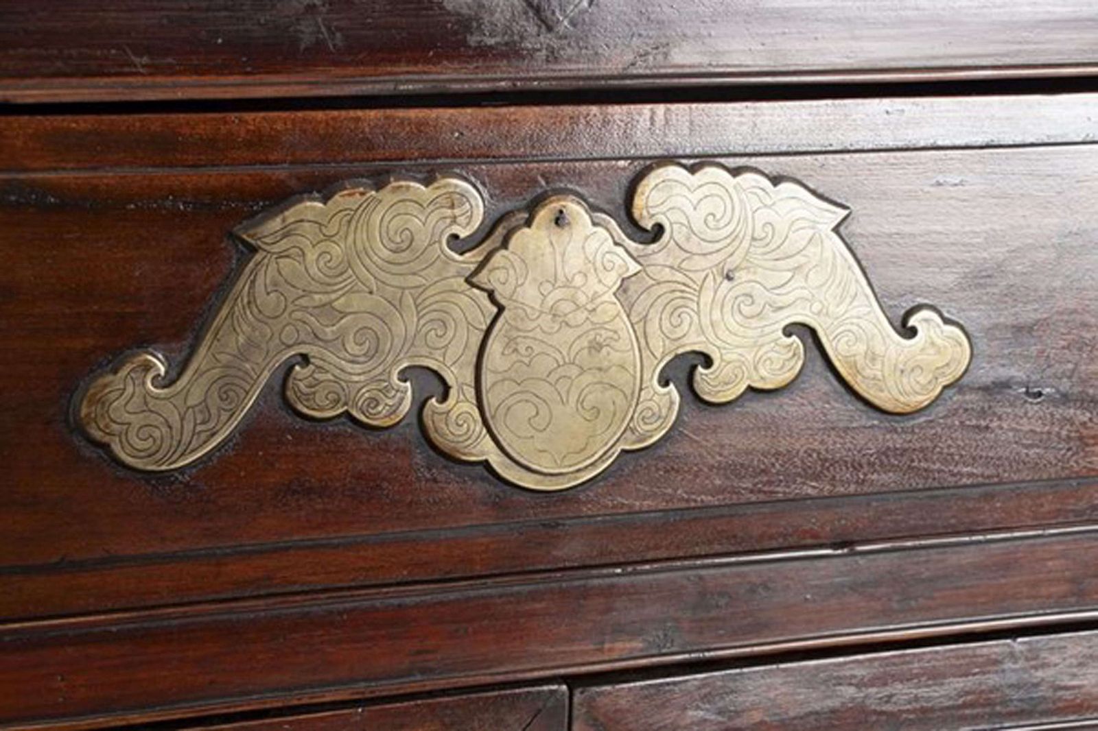 Chinese Lacquered Period Original Storage Cabinet C.1880s photo buy