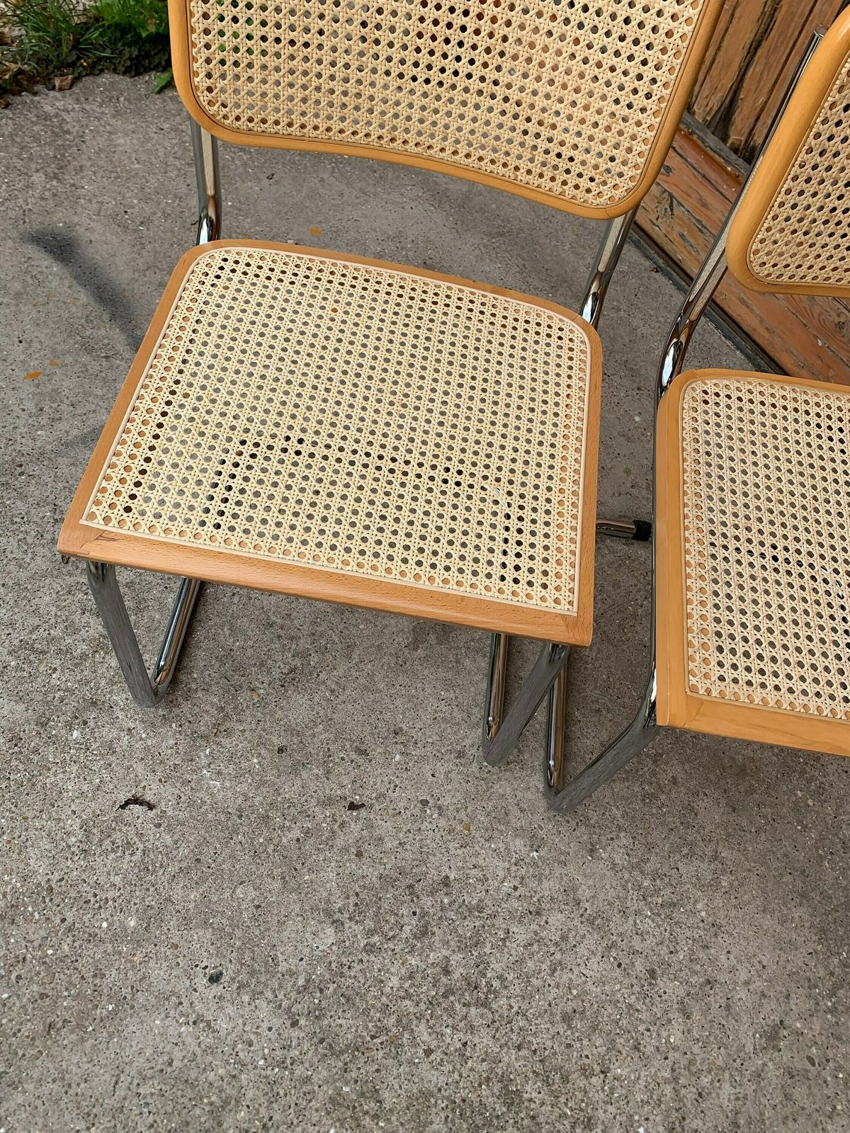1 Of 20 Mid Century Modern Italian Marcel Breuer B32 Cesca Chair, 70s photo for sale