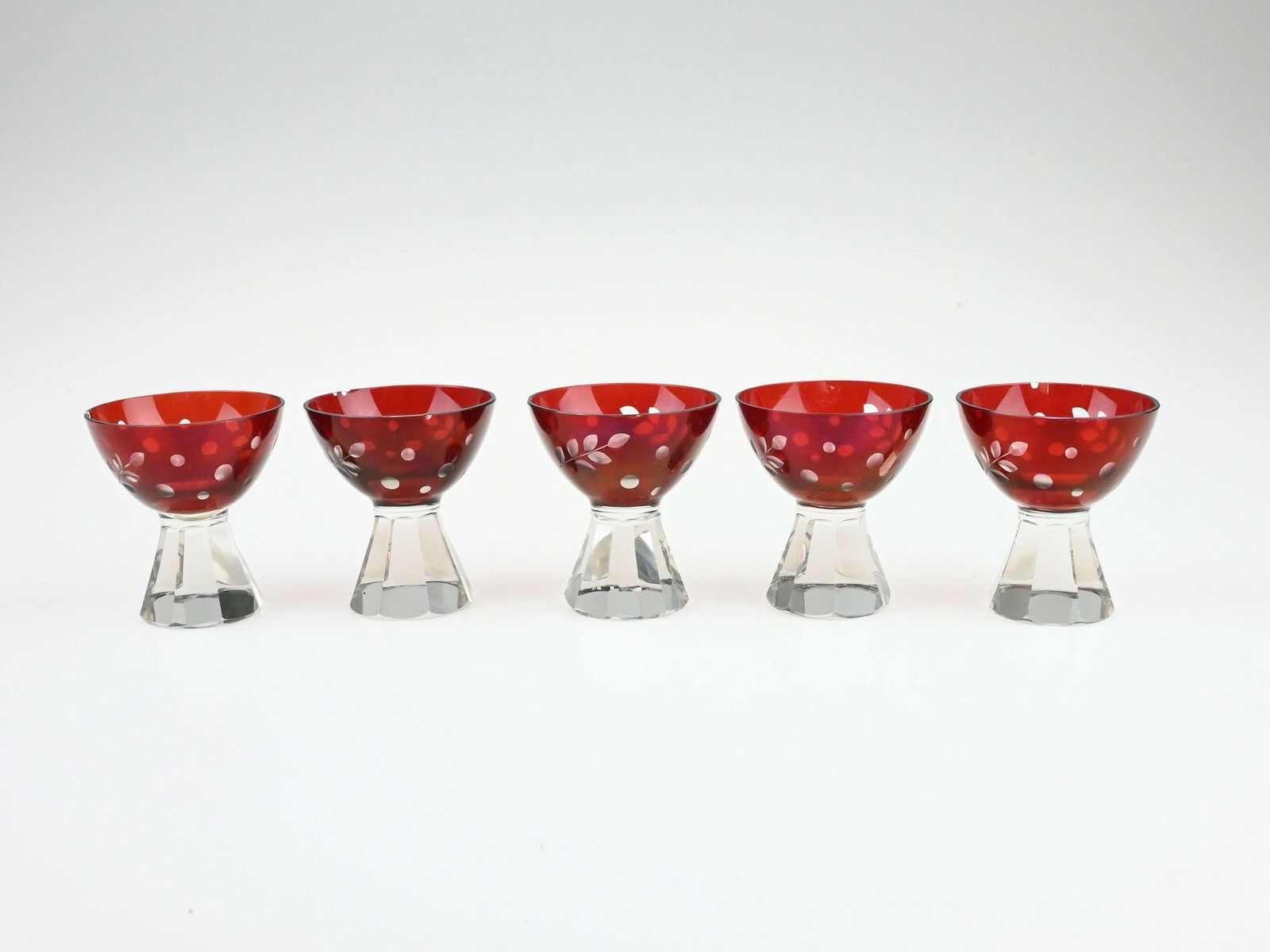 Antique Art Deco Liqueur Set By Karl Palda   Czech Glass Elegance From The 1930s, Antique Liqueur Set, Decanter Set, Vintage Barware photo Home Decor