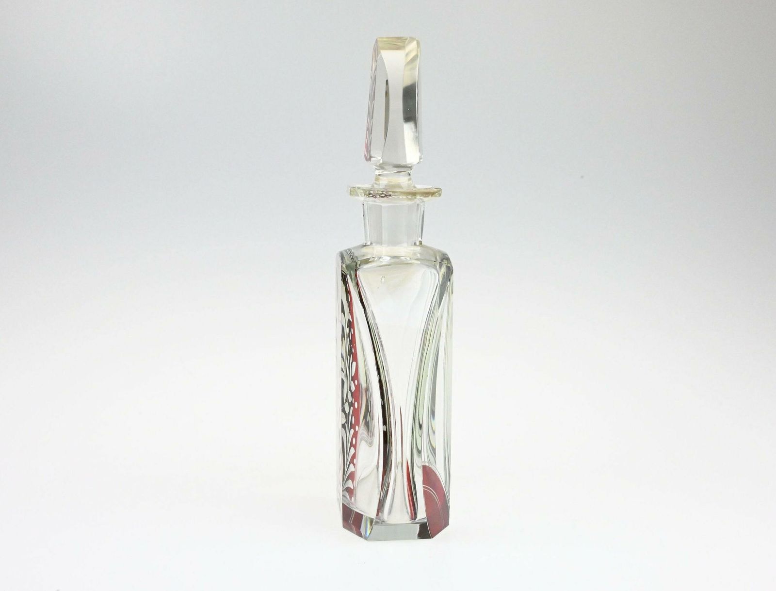 Antique Art Deco Liqueur Set By Karl Palda   Czech Glass Elegance From The 1930s, Antique Liqueur Set, Decanter Set, Vintage Barware photo vinterior