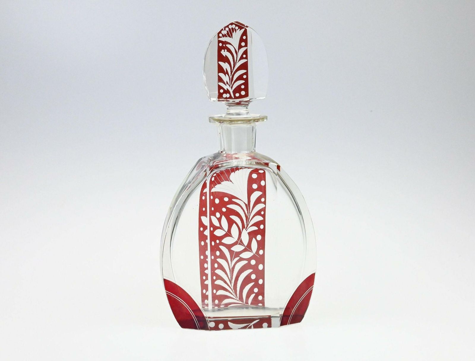 Antique Art Deco Liqueur Set By Karl Palda   Czech Glass Elegance From The 1930s, Antique Liqueur Set, Decanter Set, Vintage Barware photo buy