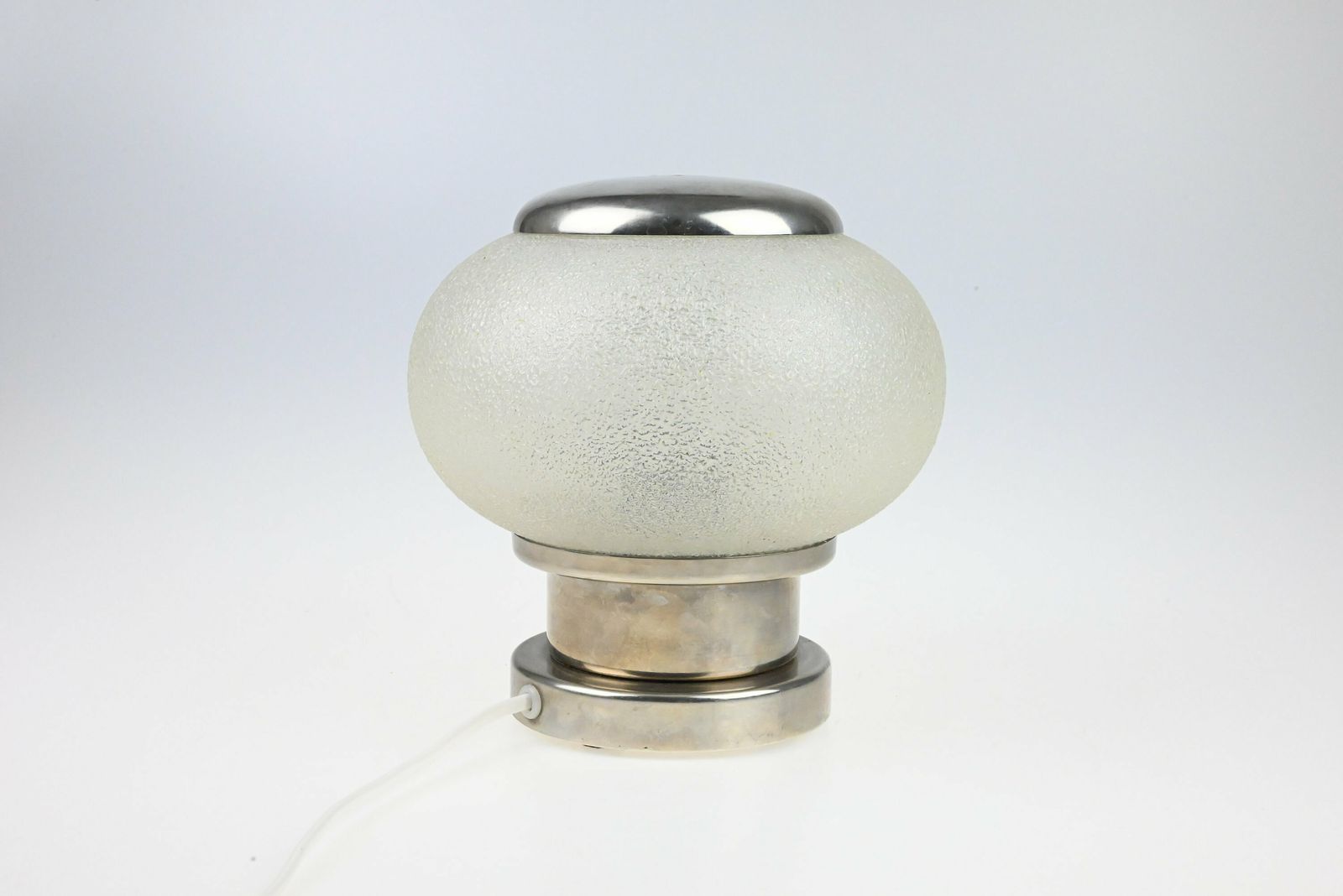 Mid Century Desk Lamp, Chrome Desk Lamp, Desk Metal Lamp, Table Lamp, Vintage Lamp, Bedside Lamp, Mid Century Lamp, Minimalist Design photo furniture